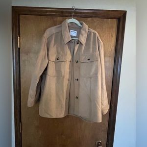 Old Navy camel shacket, xl, NWOT
